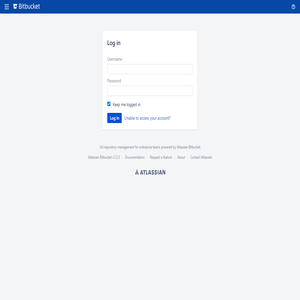 Log in - Bitbucket